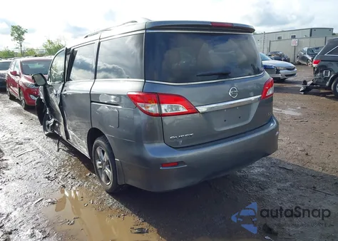2016 Nissan Quest Sv z USA, uszkodzony, nr VIN JN8AE2KP3G9151825
